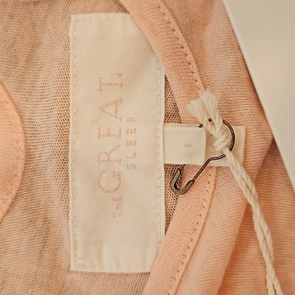 💕THE GREAT💕 The Slip Sleeper Jumpsuit ~ Rose Dust Size 1 Small NWT - Picture 10 of 13